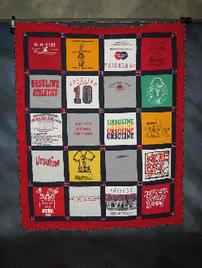 Custom Made T-Shirt Quilt of 20 of Your Favorite T-Shirts(Twin Size) 202//268